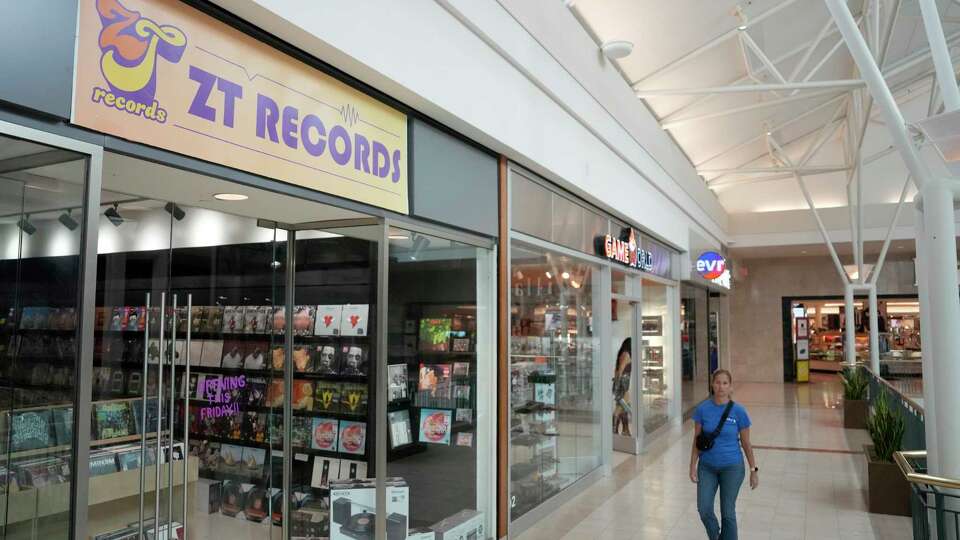 ZT Records, a record store owned by Phil Ramirez, is shown in The Woodlands Mall Wednesday, Sept. 13, 2023, in The Woodlands.