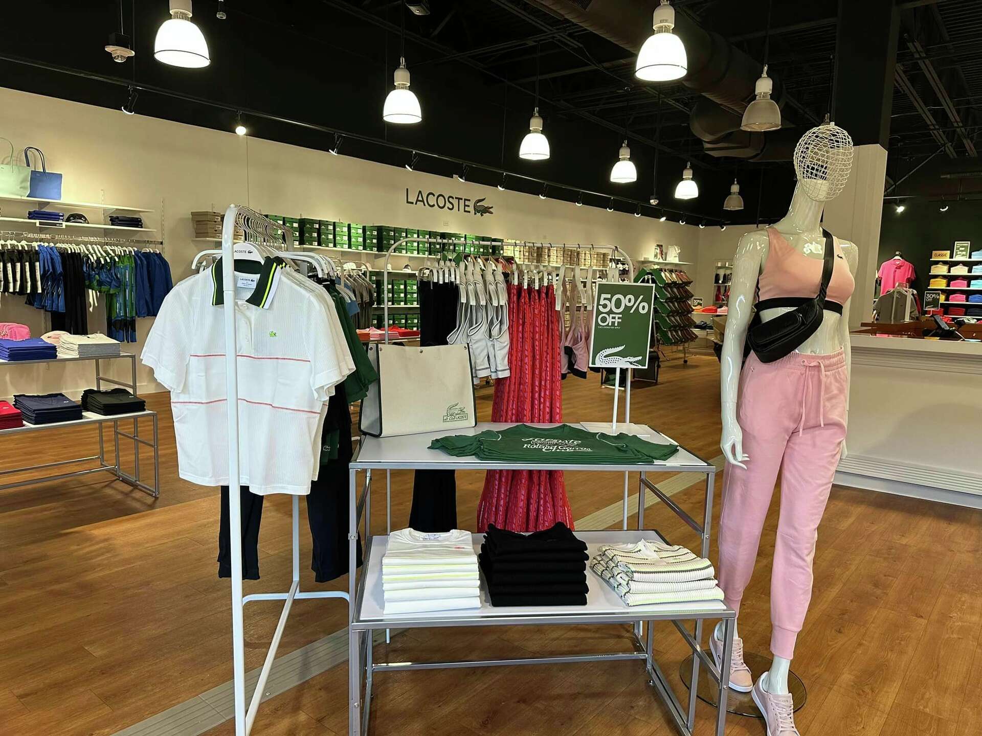 Lacoste store opens at Outlet Shoppes at Laredo on Rio Grande