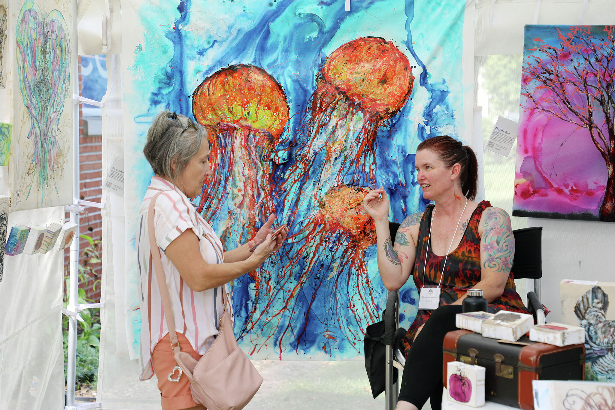 Art to decorate Edwards Place lawn during 35th annual fair