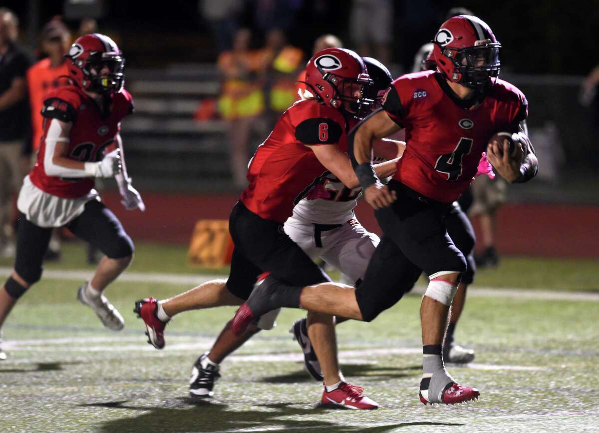 Matt Jeffery's 3rd TD lifts Cheshire football over Shelton in OT