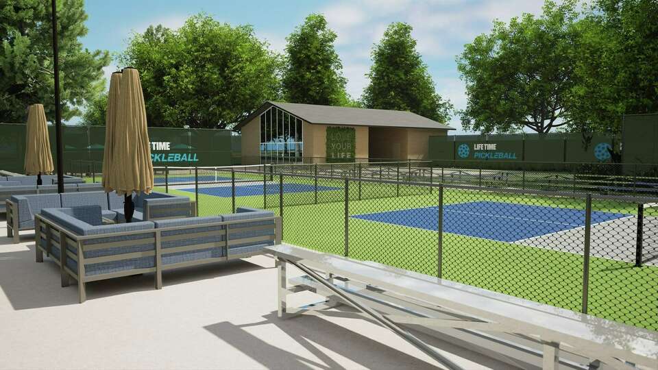 Life Time Kingwood Outdoor Pickleball will feature premier courts and multiple viewing areas and a new pro shop building with pickleball gear and equipment including JOOLA paddles, Franklin pickleballs, men's and women's apparel and more. The pro shop will also feature a LifeCafe and patio seating for players and spectators.