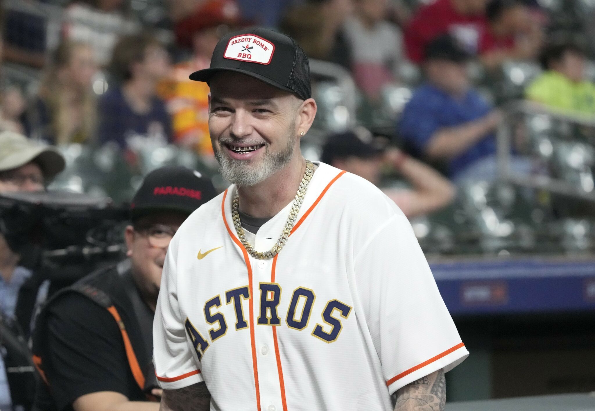 Paul Wall hilariously watched TV replay of Astros game on accident