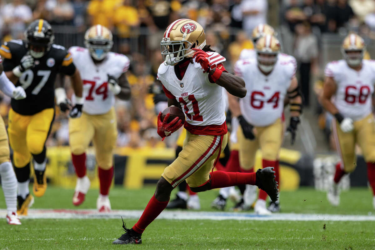 49ers' Brandon Aiyuk named NFC Offensive Player of the Week for