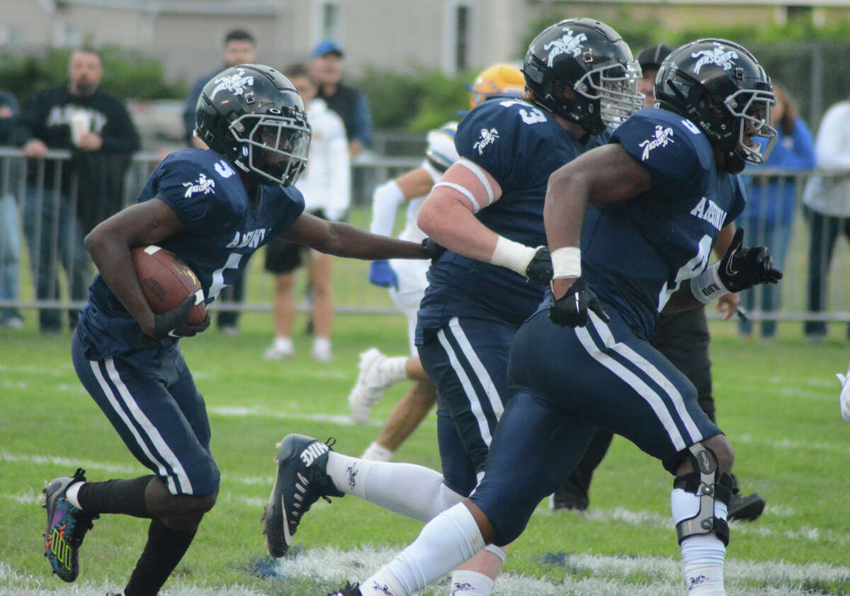 New Hampton County High School wins first ever football game