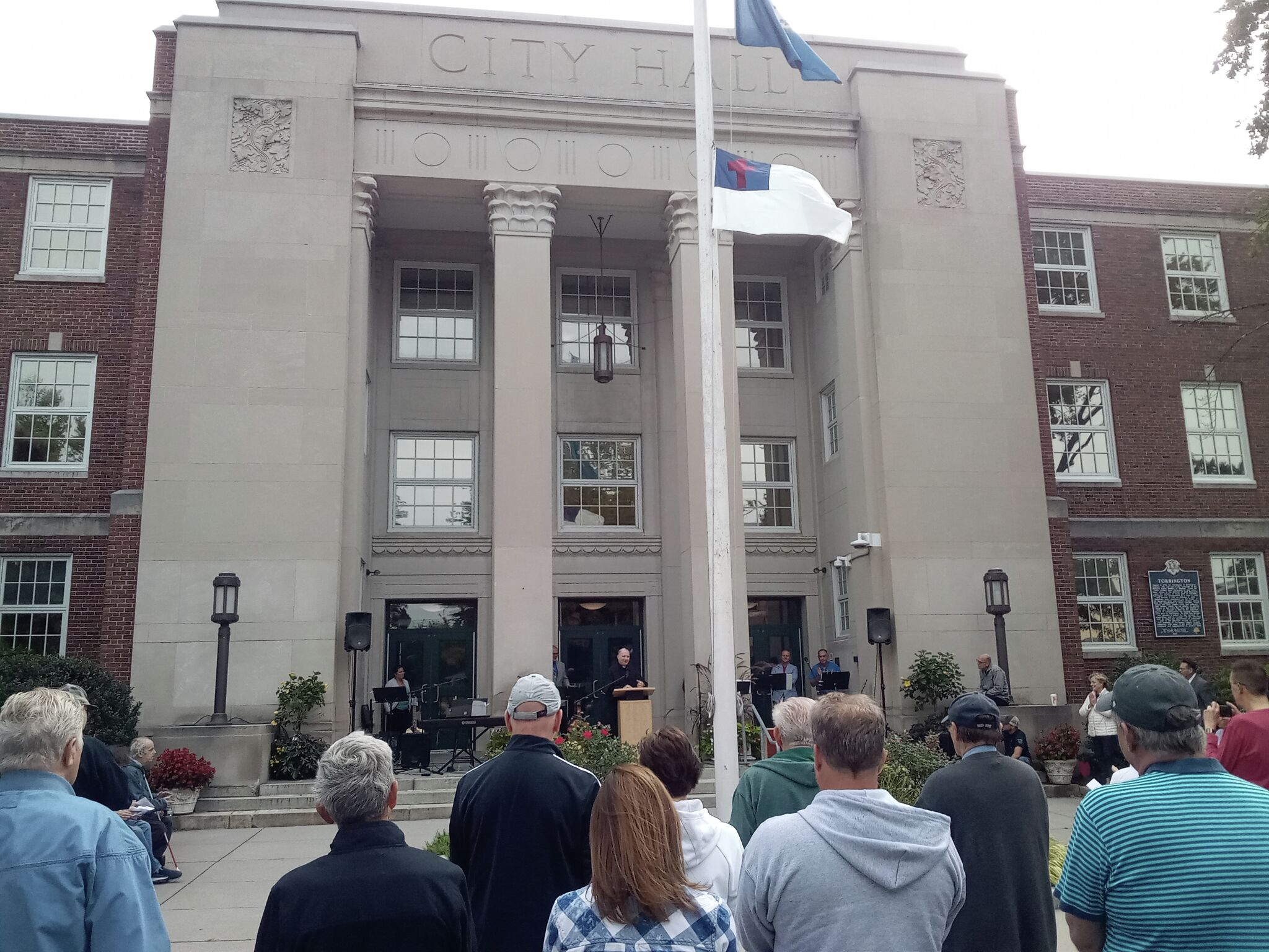Torrington's churches show unity, strength at City Hall gathering