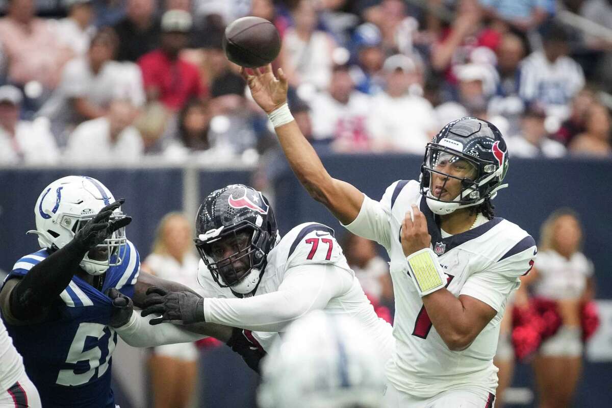 WATCH: Houston Texans' C.J. Stroud Throws First TD Pass vs. New