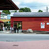 Kitty’s (left) and The Caboose (right) are mere steps from Hudson’s Amtrak station, the third-busiest train station in New York.