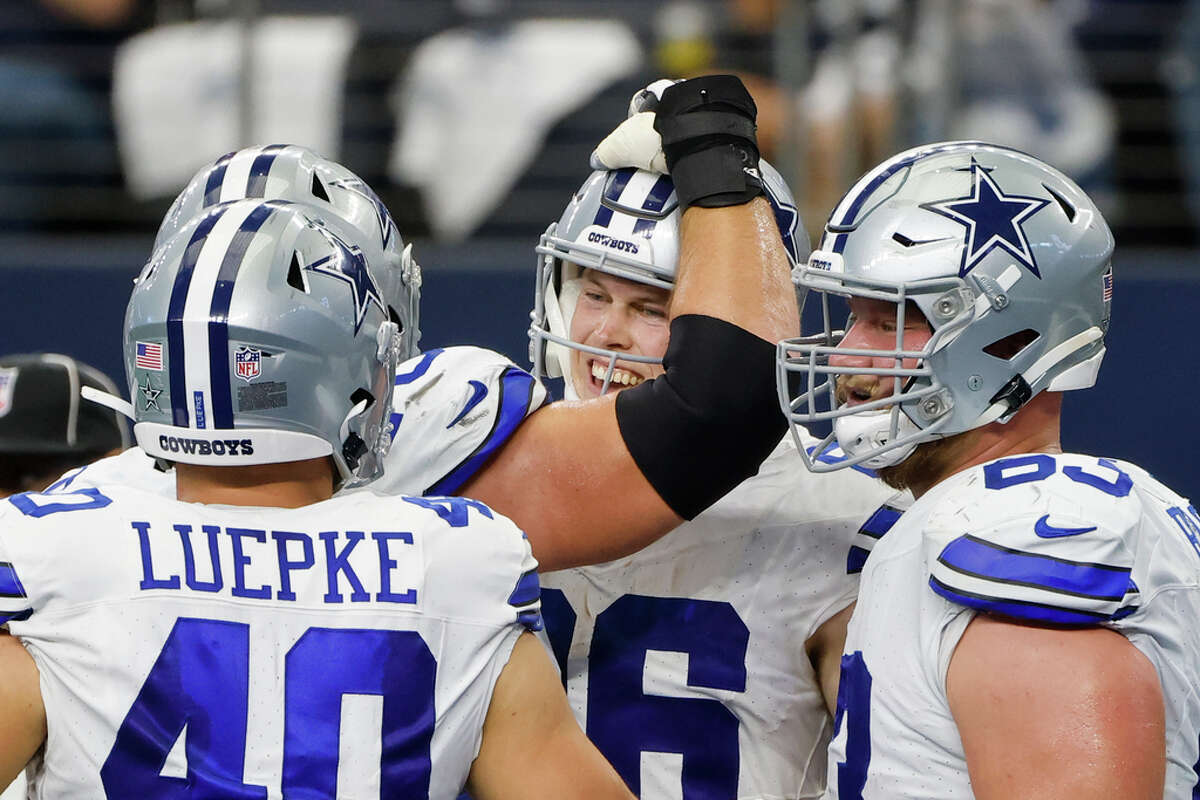 Dallas TE Luke Schoonmaker scores first NFL TD against Jets