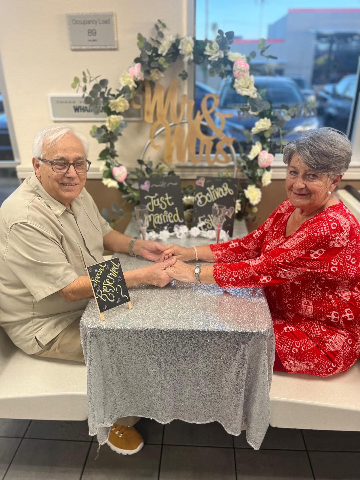 Brownsville couple heads to Whataburger for wedding reception