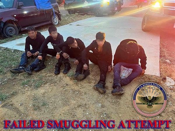 Seven Migrants Apprehended In Failed Human Smuggling Attempt