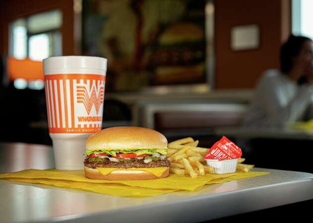 Hungry burger lovers donating to the Houston Food Bank can get a free burger in return.