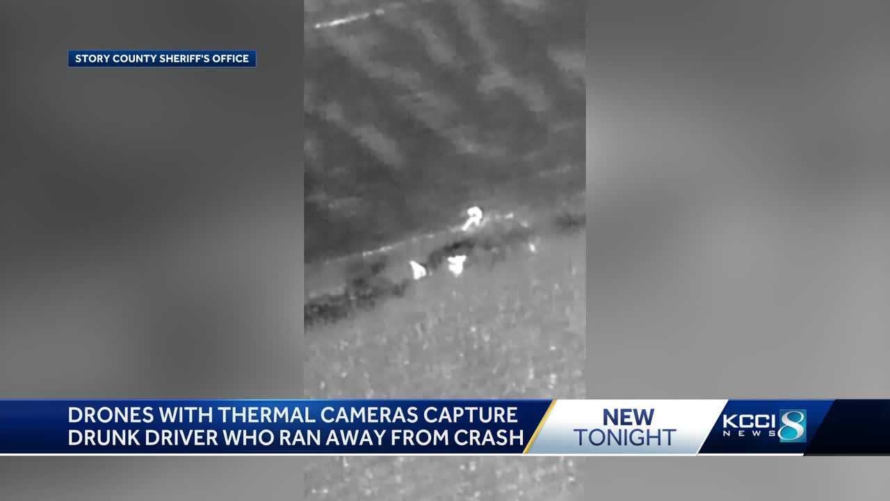 Thermal imaging helps deputies track down suspected drunk driver