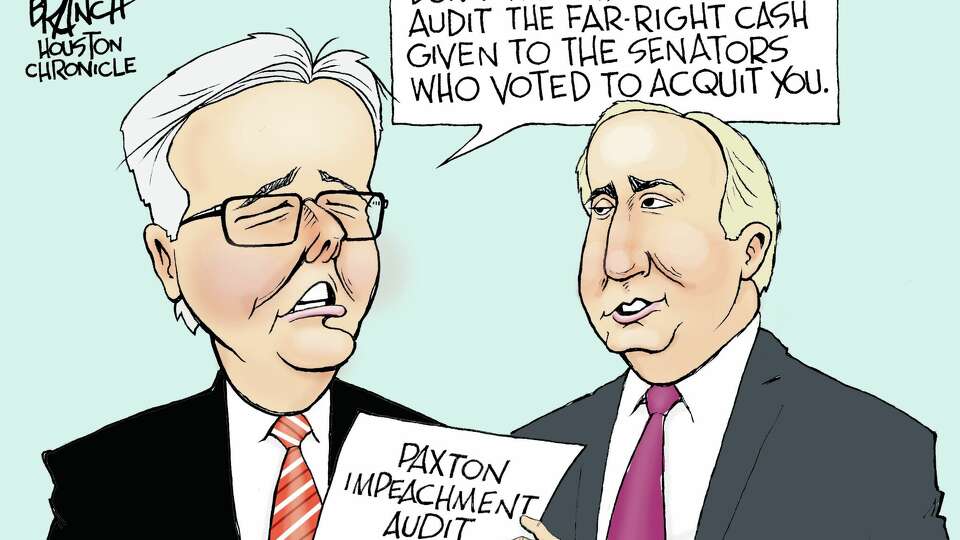 Political cartoon by John Branch.