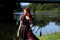 Schenectady-based Ally the Piper gets ready to tour in Albany