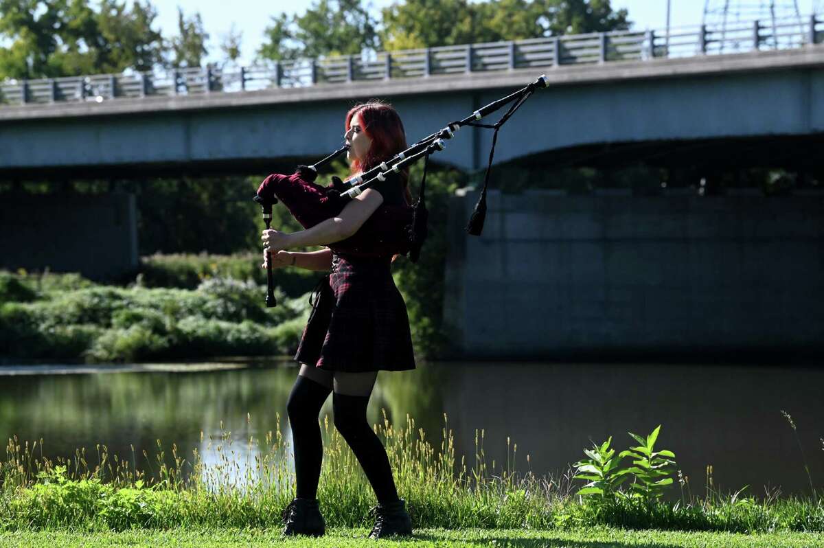 Schenectady-based Ally the Piper gets ready to tour in Albany