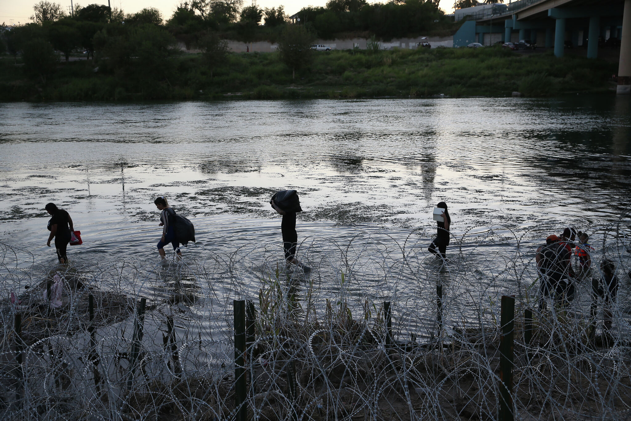 Eagle Pass declares disaster as 4,000 migrants cross in two days