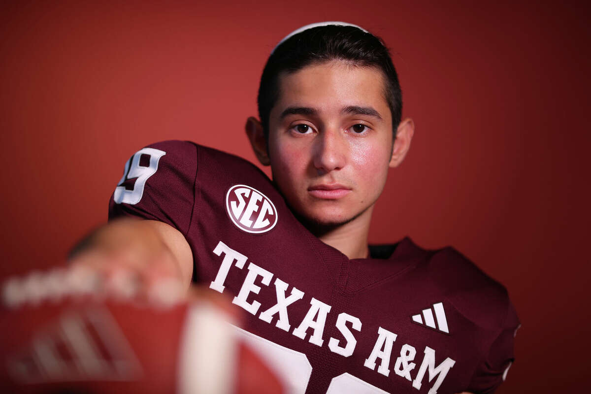 Texas A&M Black Active Football Jersey T-Shirt