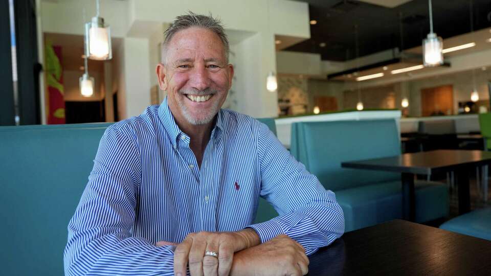 Joe Piro,at one of his 15 Salata locations on Thursday, Sept. 21, 2023, in Bellaire.