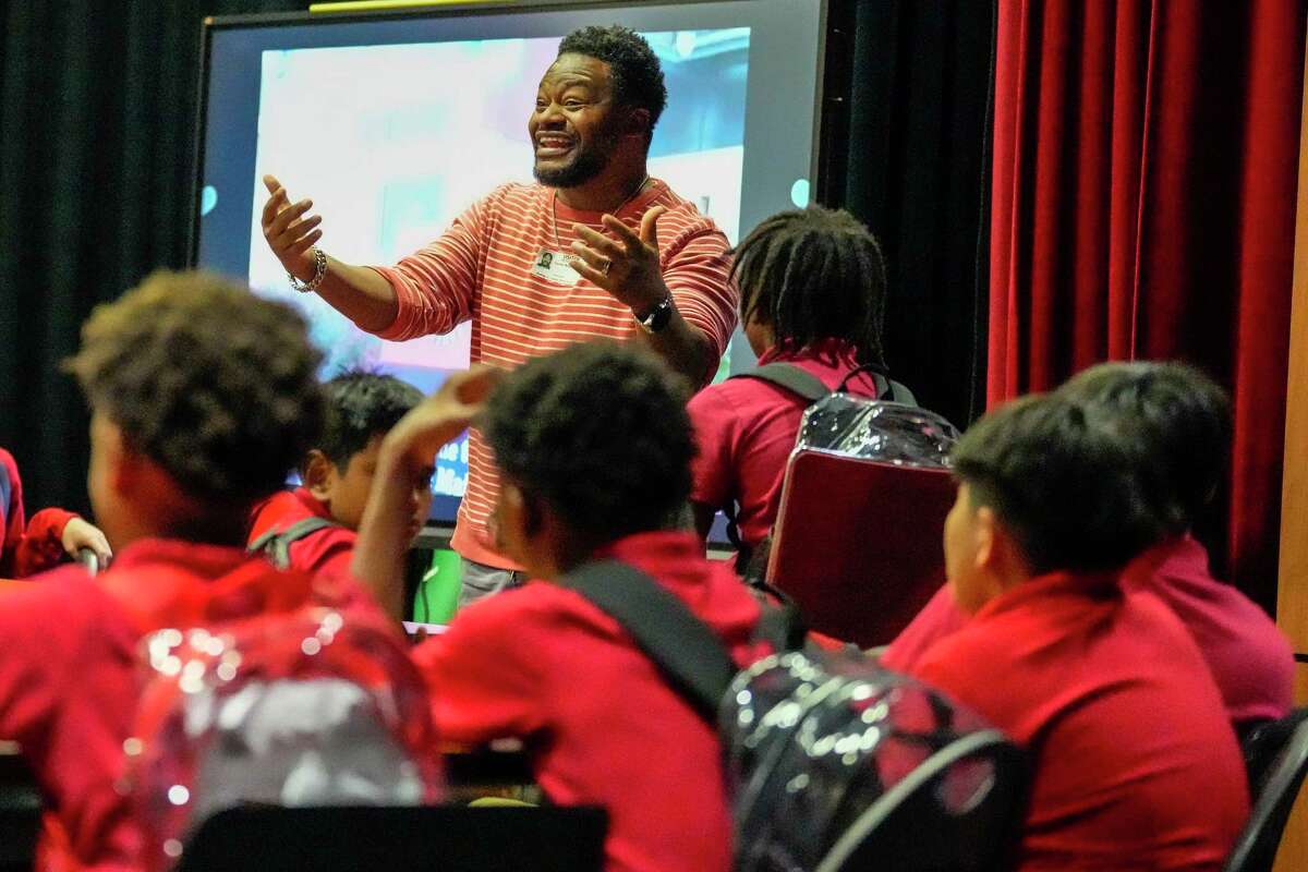 Story photo for HISD launches Dyad program under Mike Miles. How's it going?