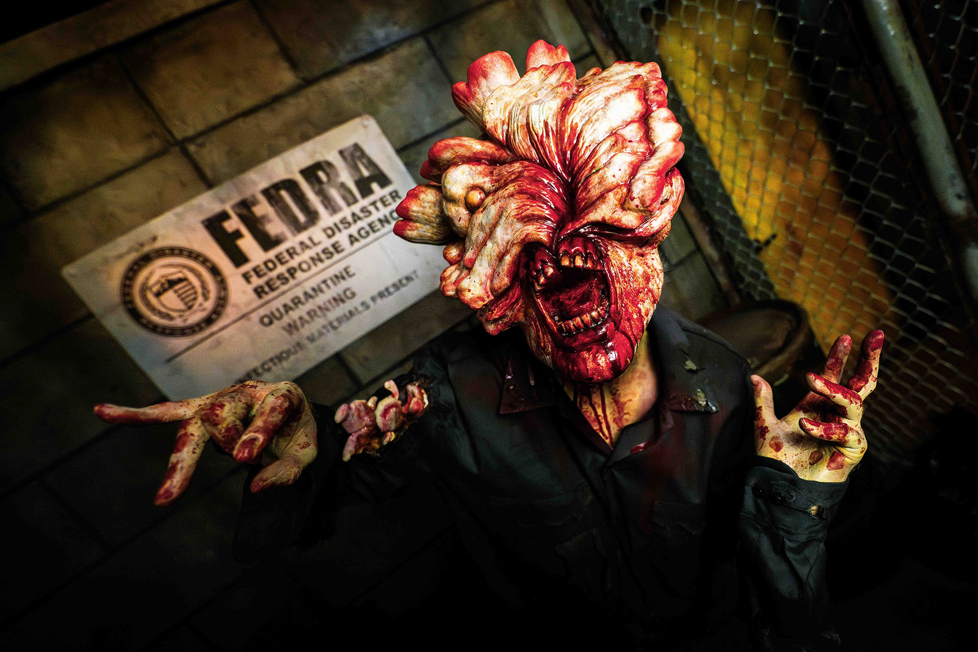 Watch footage of The Last of Us experience at Universal Studios Halloween  Horror Nights