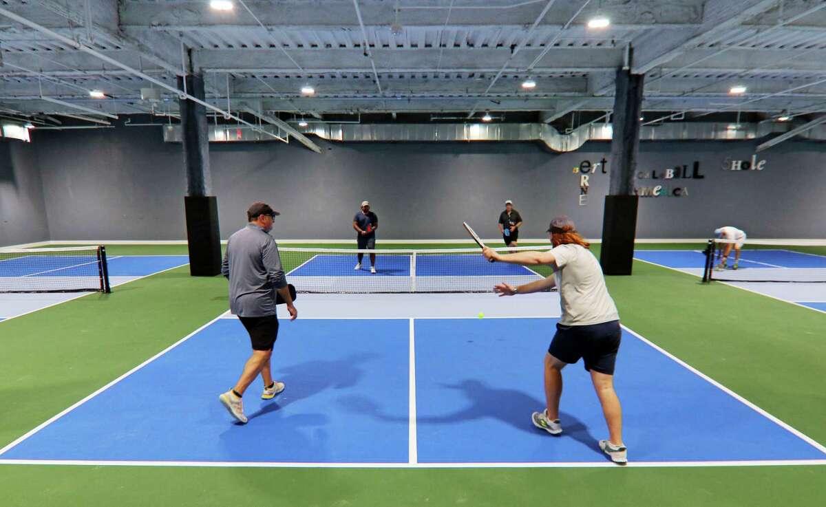 Largest U.S. indoor pickleball center opens in Connecticut mall