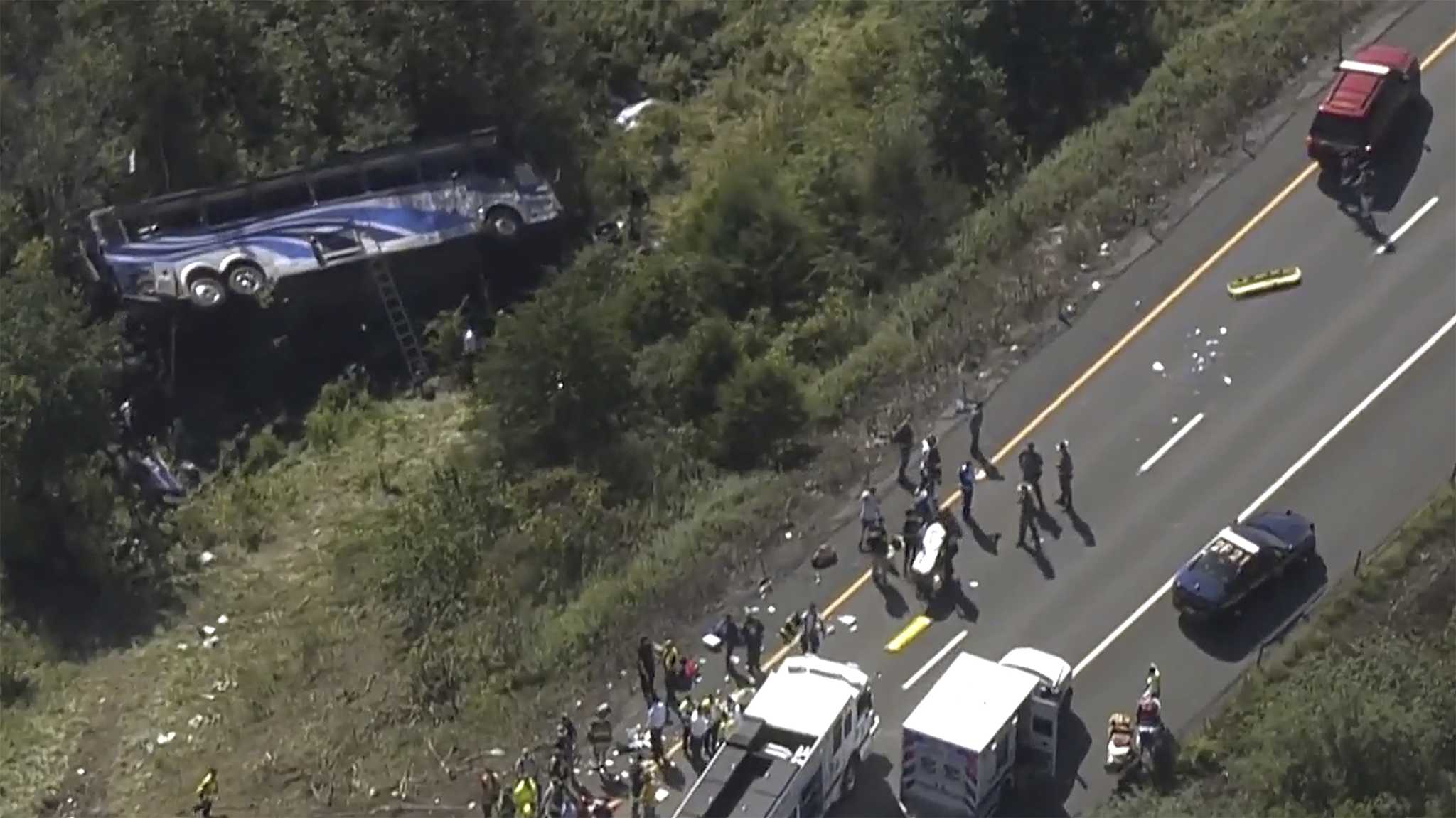 Complaints filed in Orange, Suffolk counties after I-84 bus crash