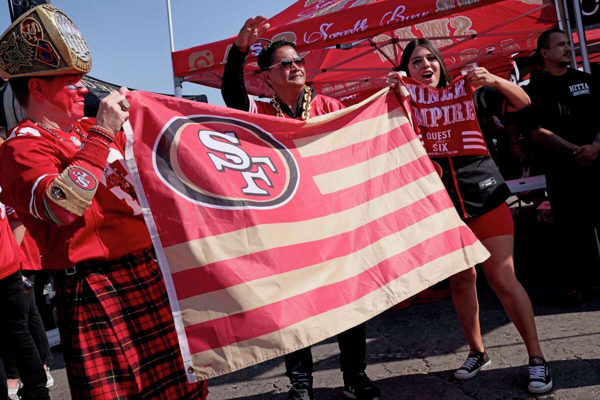 Photos from Fans flock to Levi's Stadium for San Francisco 49ers first home  game of NFL season