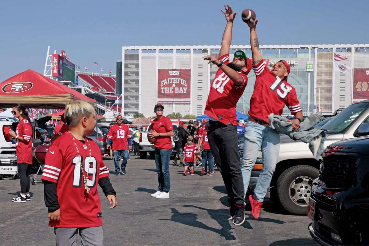 Photos from Fans flock to Levi's Stadium for San Francisco 49ers first home  game of NFL season