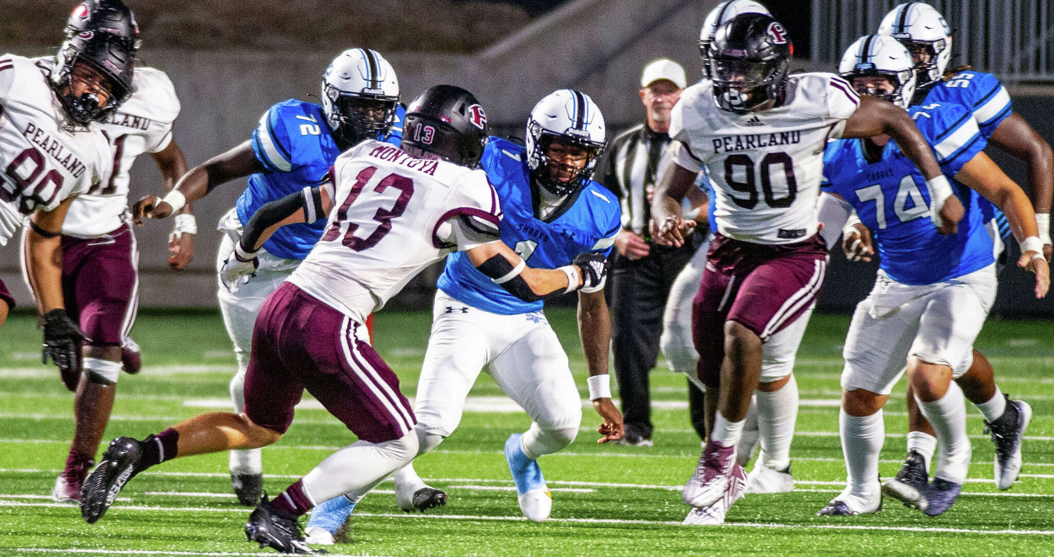 Pearland Oilers shut down Shadow Creek Sharks in second half