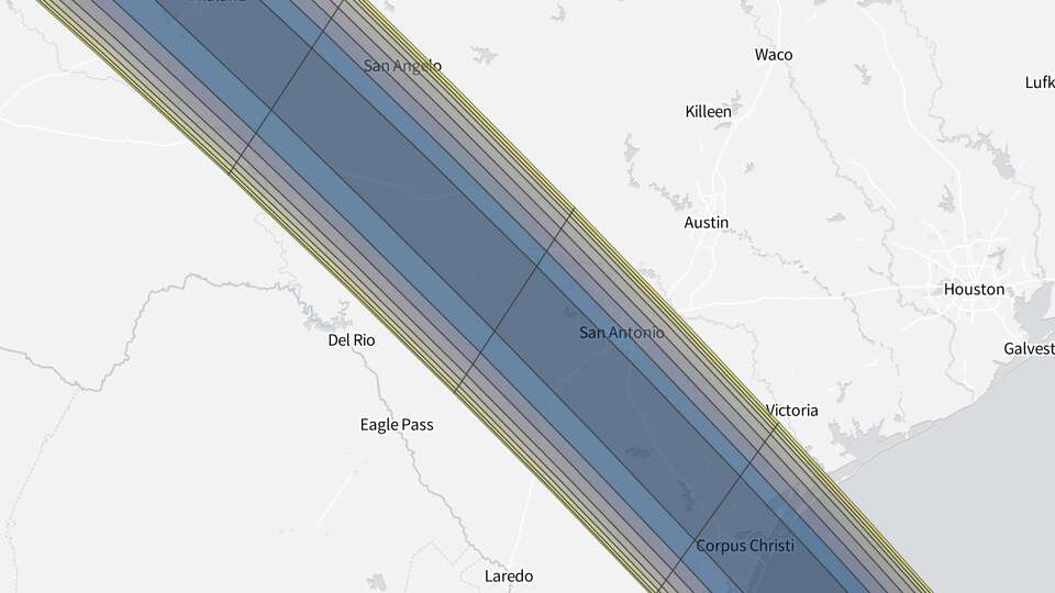 Use our interactive map to find the best times and places to see the October 2023 annular eclipse around San Antonio.