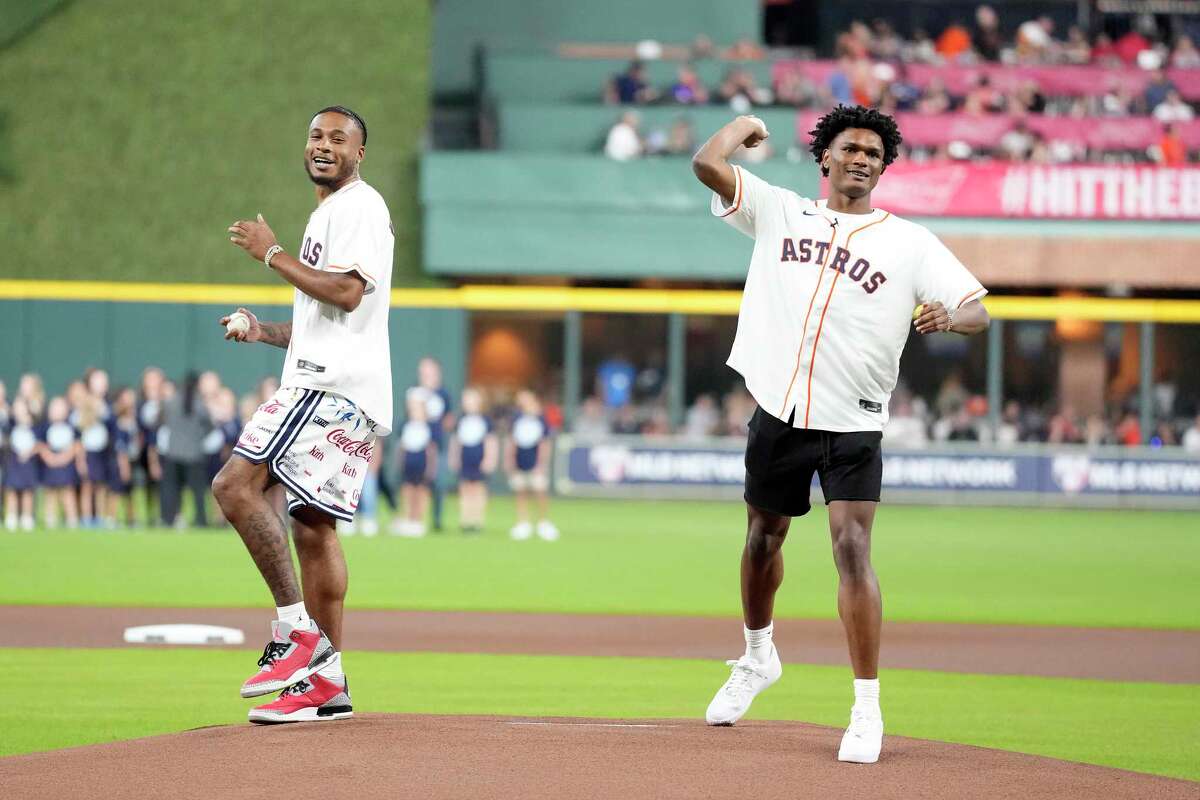 Story photo for Rockets' rookies Amen Thompson, Cam Whitmore plan firsts together