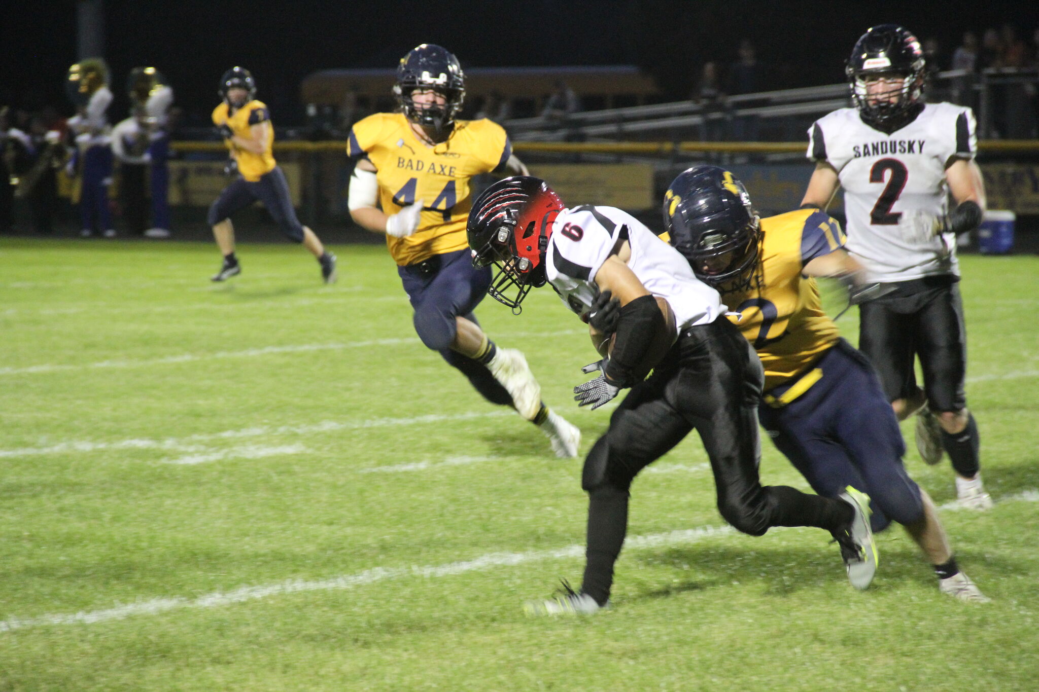 Bad Axe falls to Sandusky, 32-14