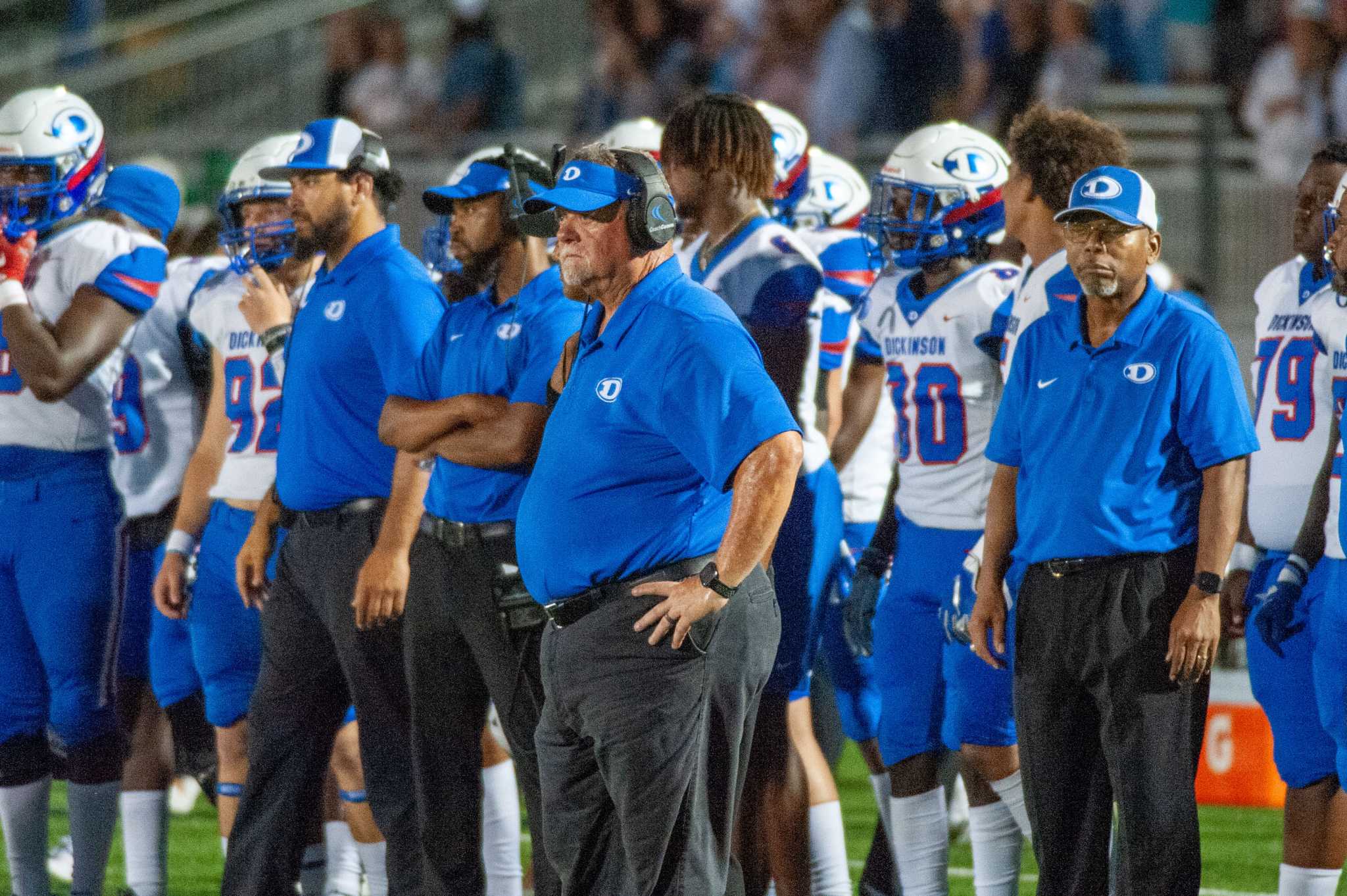 District title implications on line in DickinsonClear Falls football