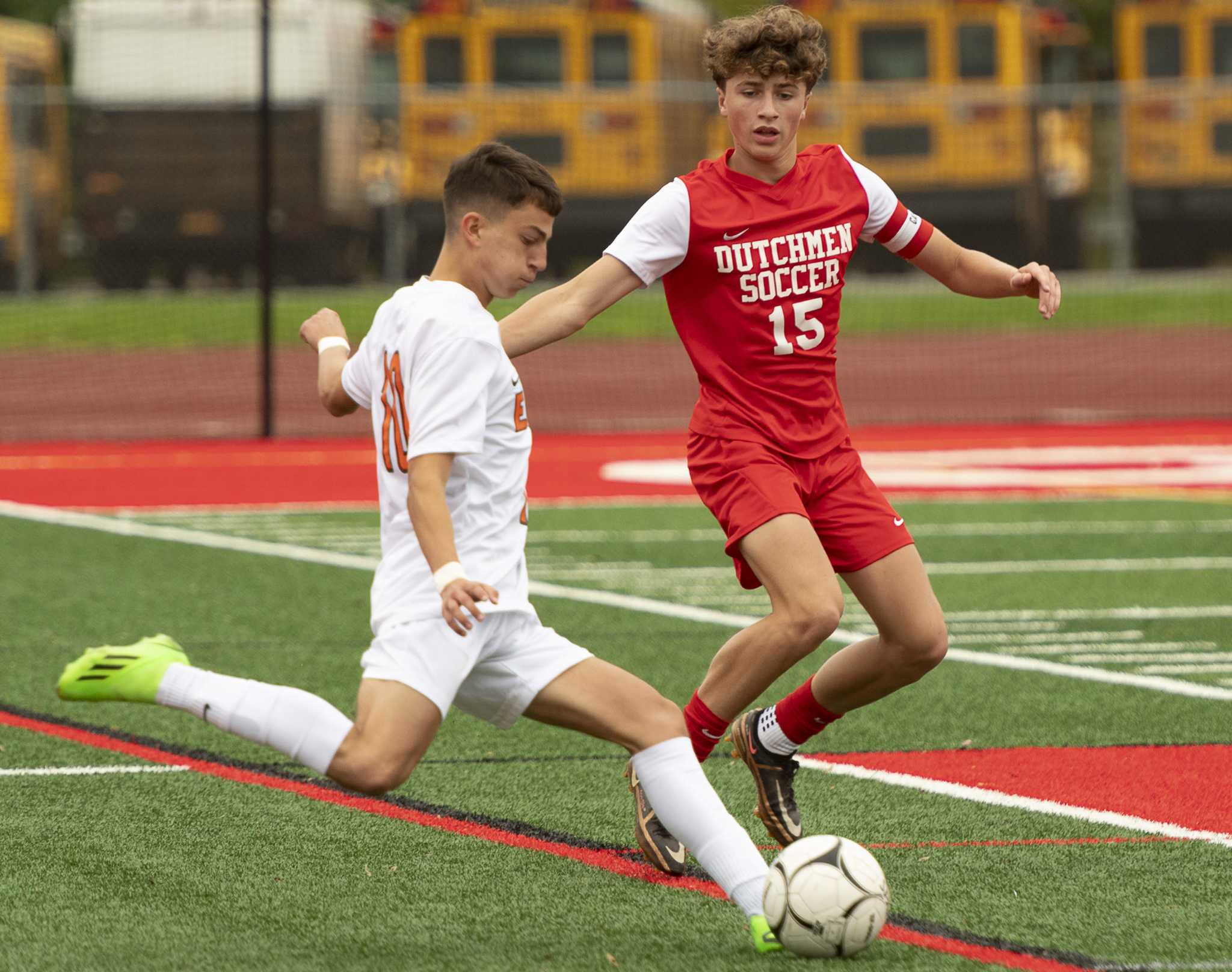 Late scoring surge lifts Bethlehem past Guilderland in Suburban soccer