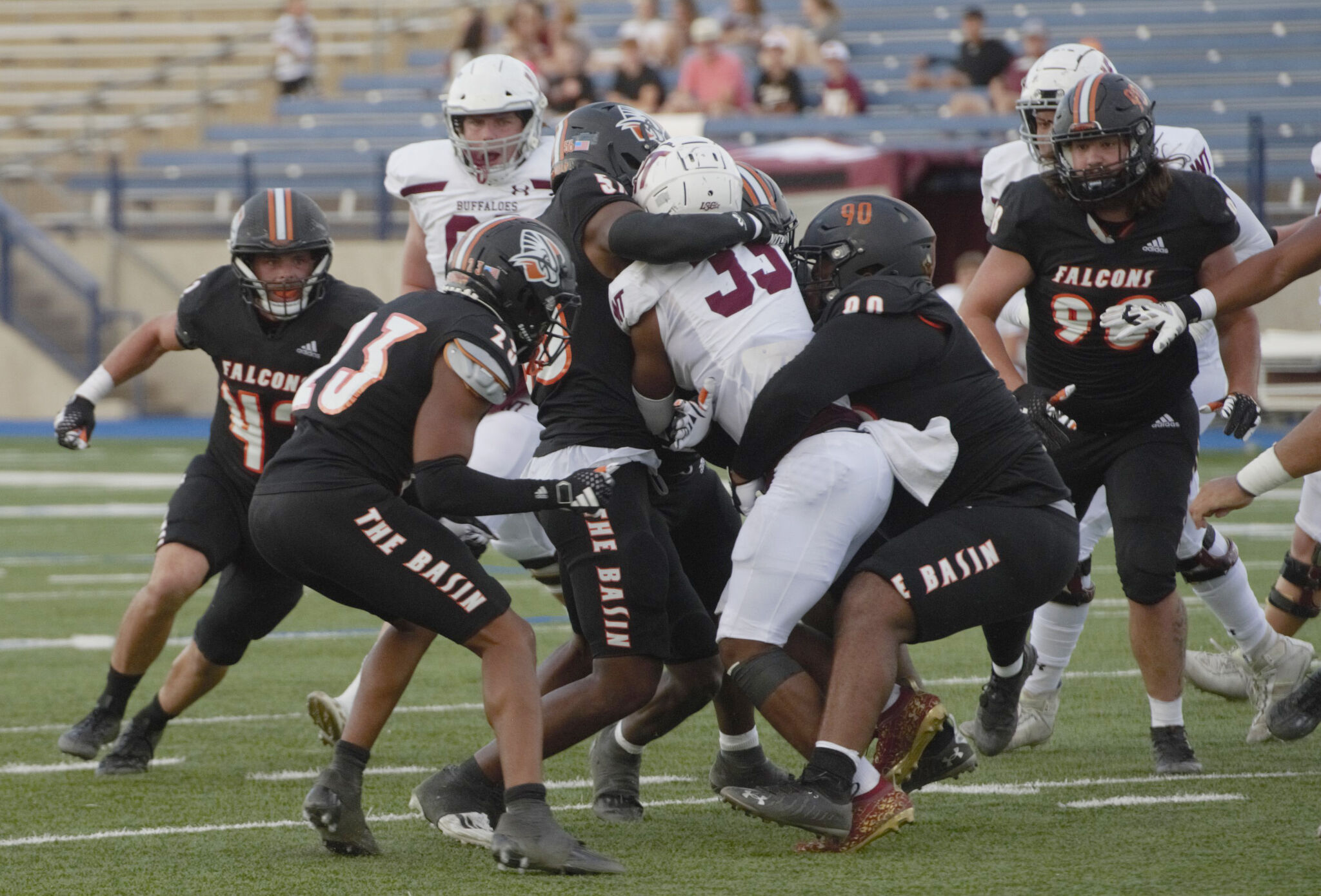 Falcons first home game - Odessa American