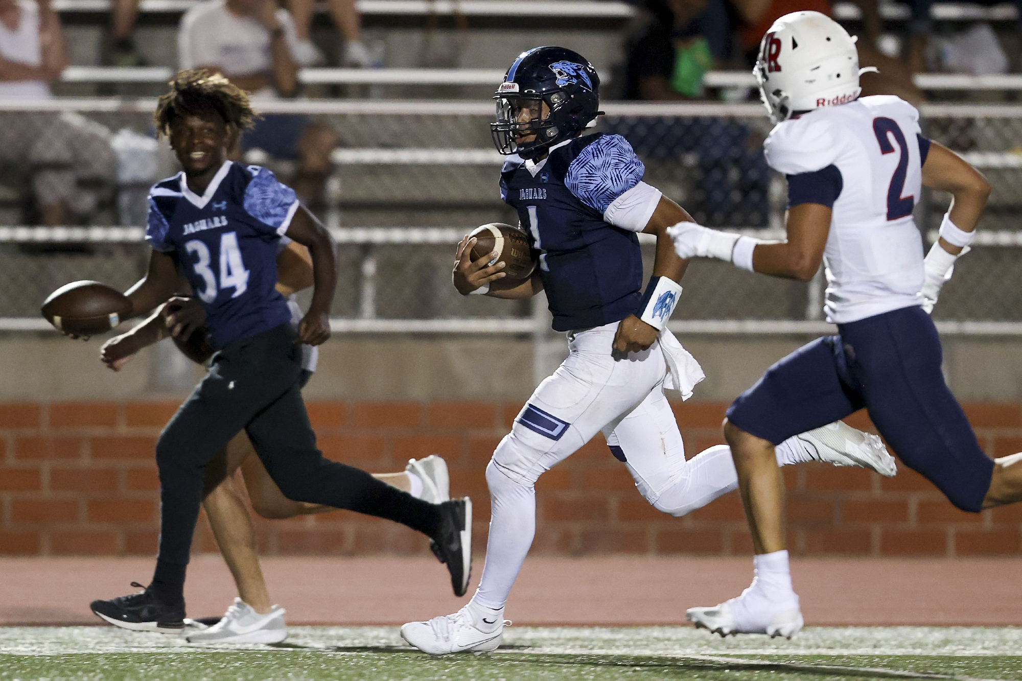 Johnson football routs Roosevelt to stay undefeated