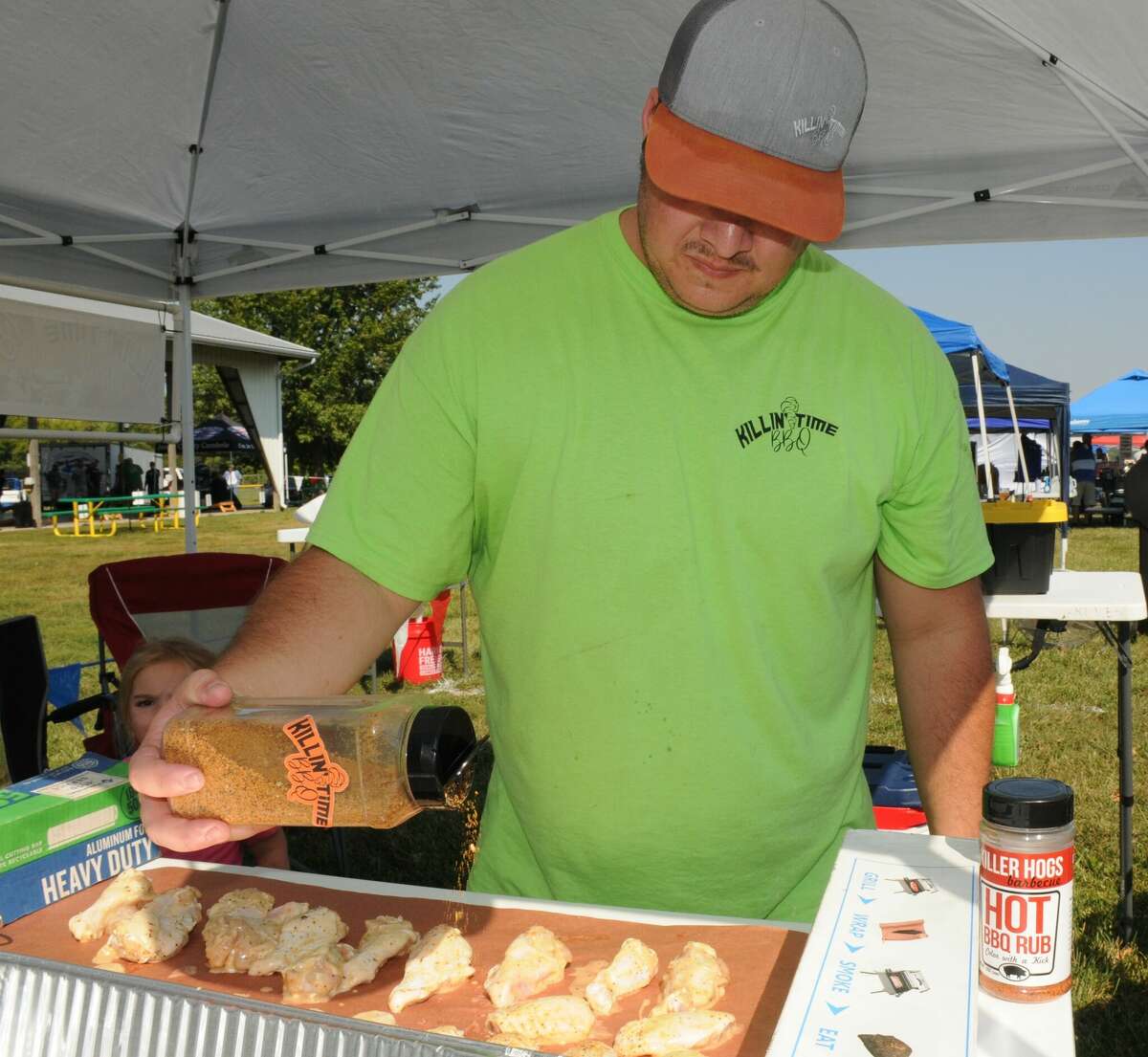 Backyard BBQ masters vie at Brighton cookoff