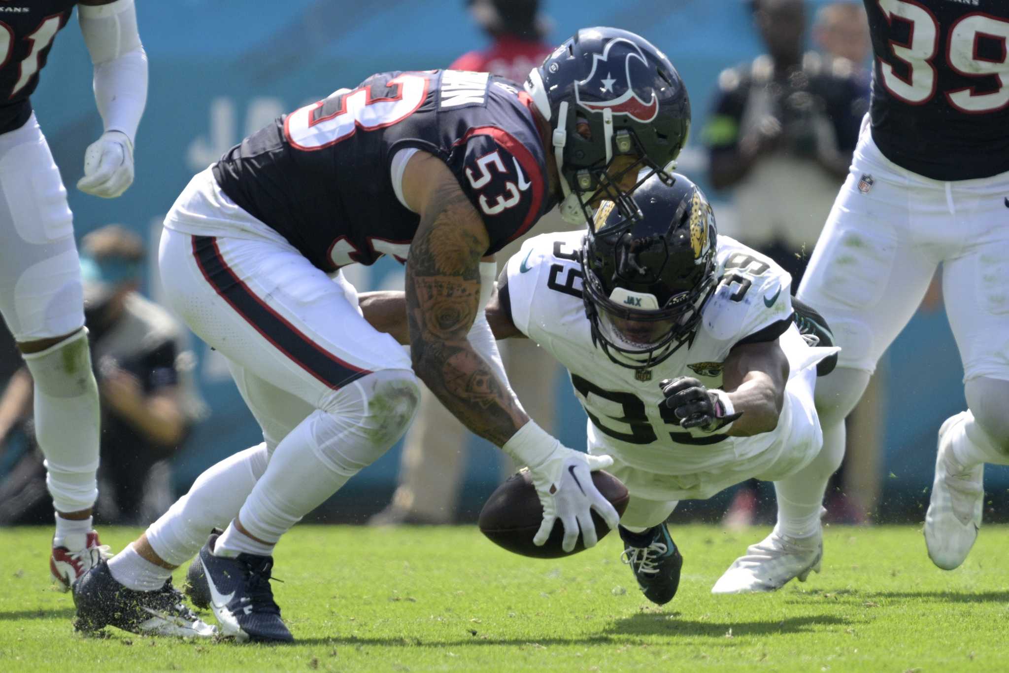 Five key plays: Jaguars 31, Texans 3