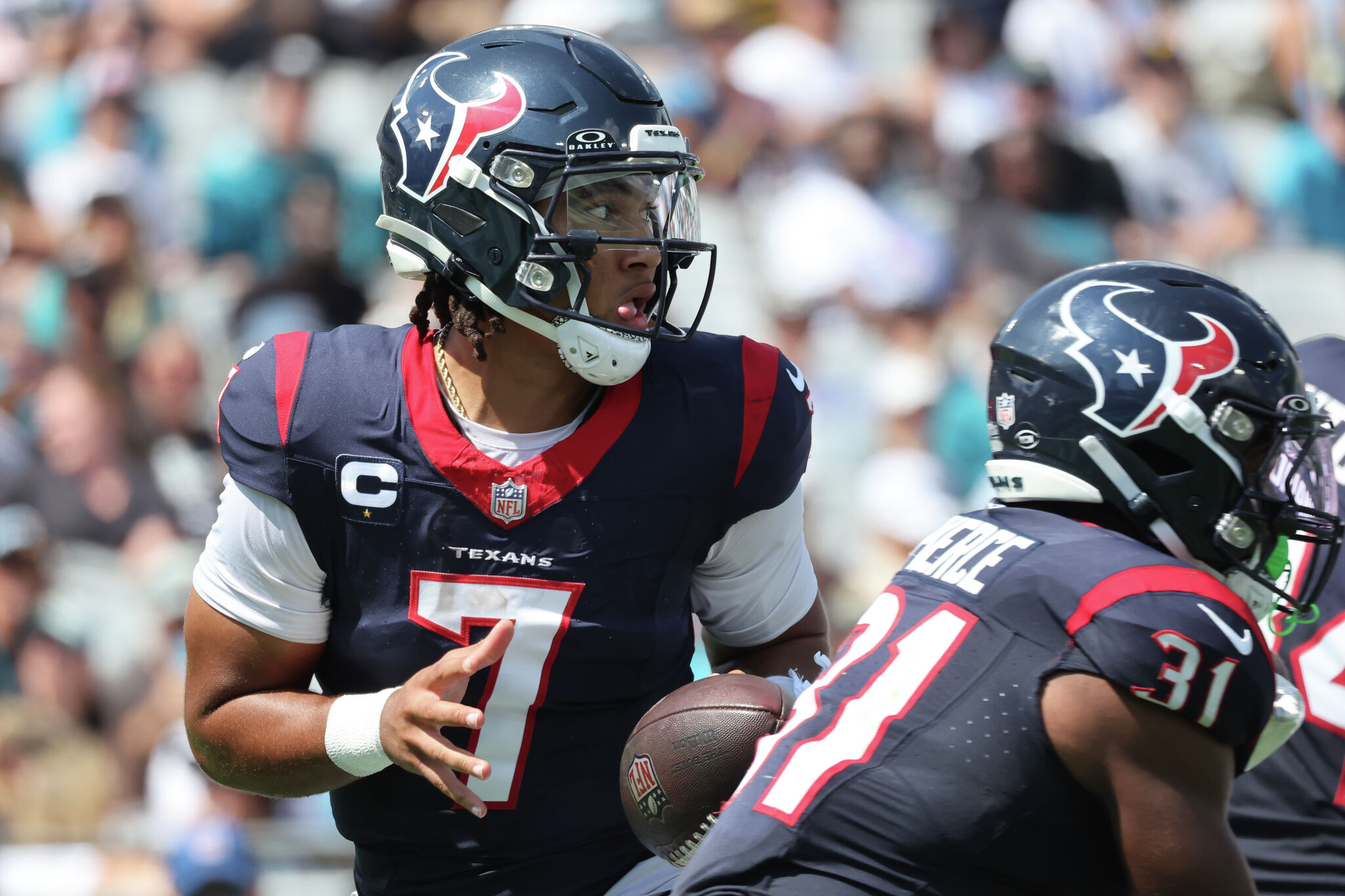 Texans revert to terrible play in 31-3 rout by Jaguars