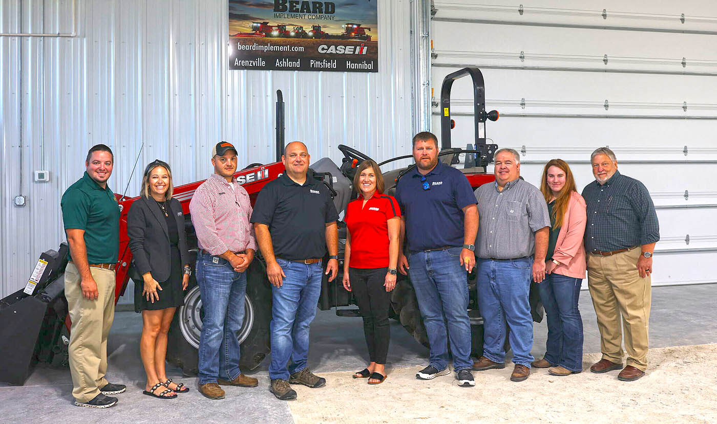 Beard Implement makes donation to John Wood Community College center