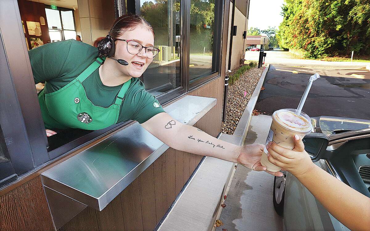 Driving Thru  Starbucks Archive