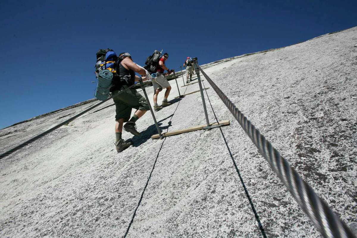 Yosemite Half Dome hikers survive terrifying lightning strikes