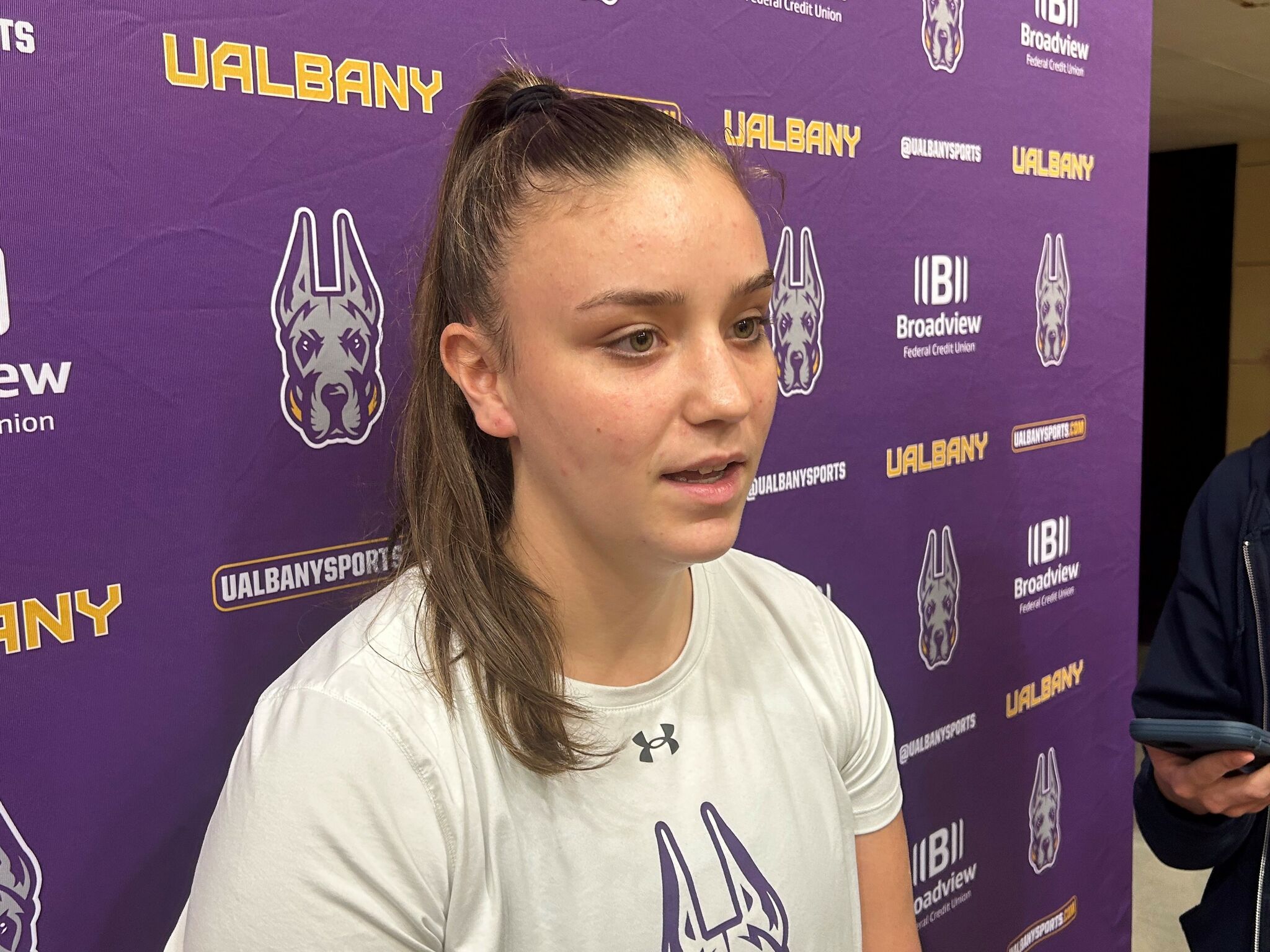 Sharpshooting Huerter leads UAlbany women past Dartmouth