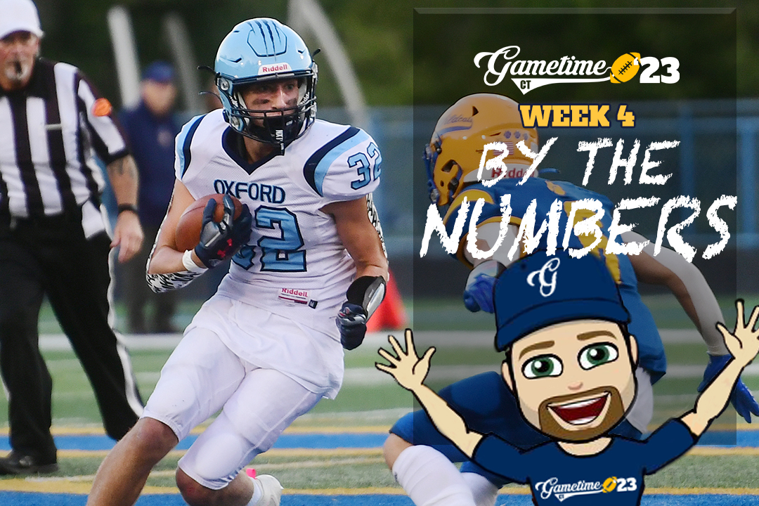 2023 CT high school football Week 4 by the numbers Sept. 2830