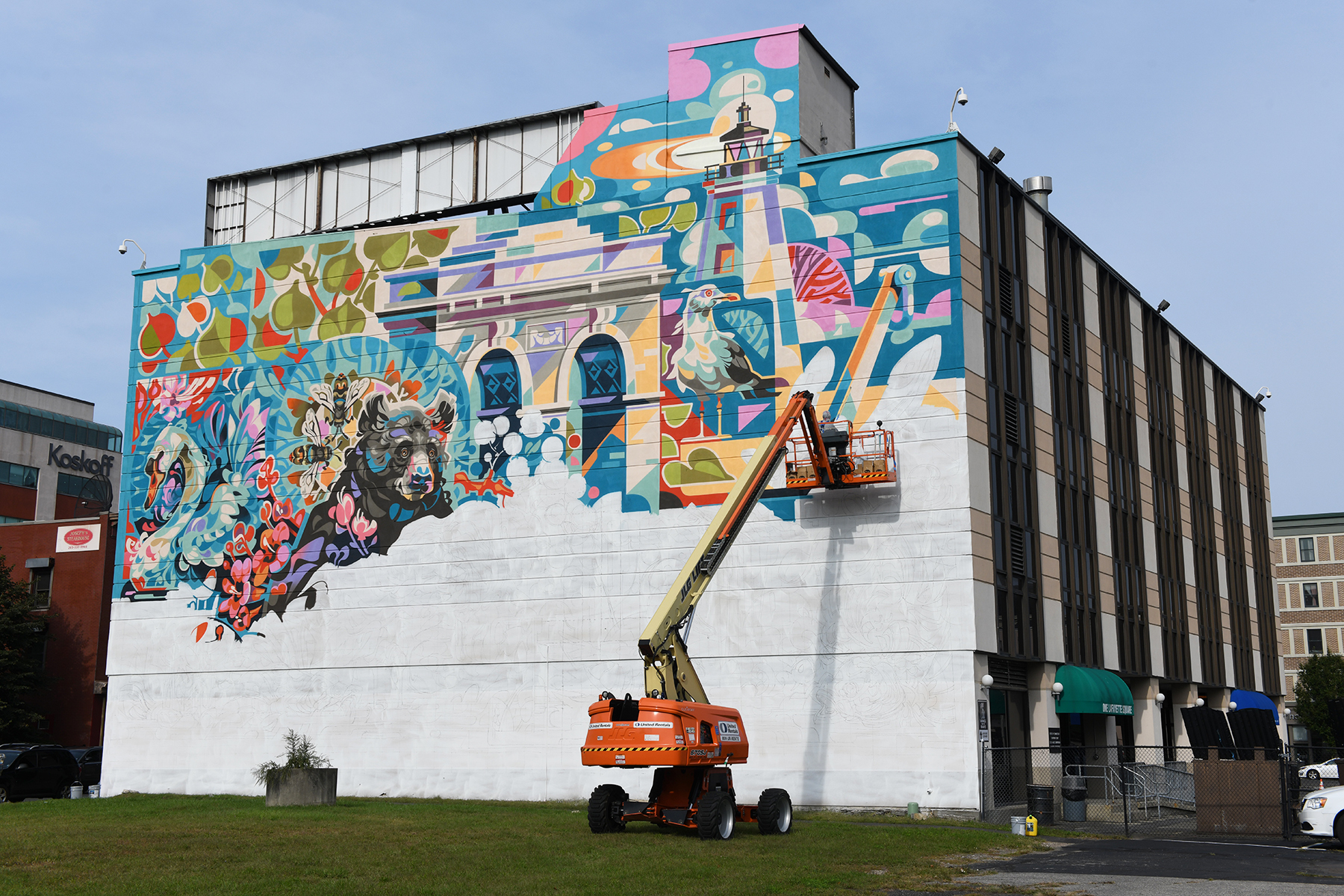 Downtown Bridgeport, WV