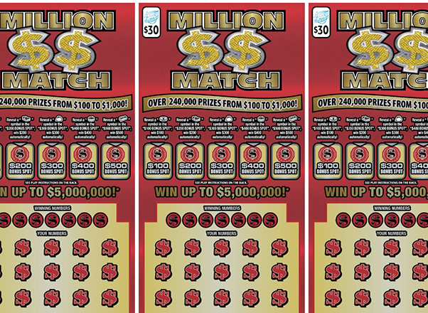 Jackpot $5 million lottery scratch-off sold in region