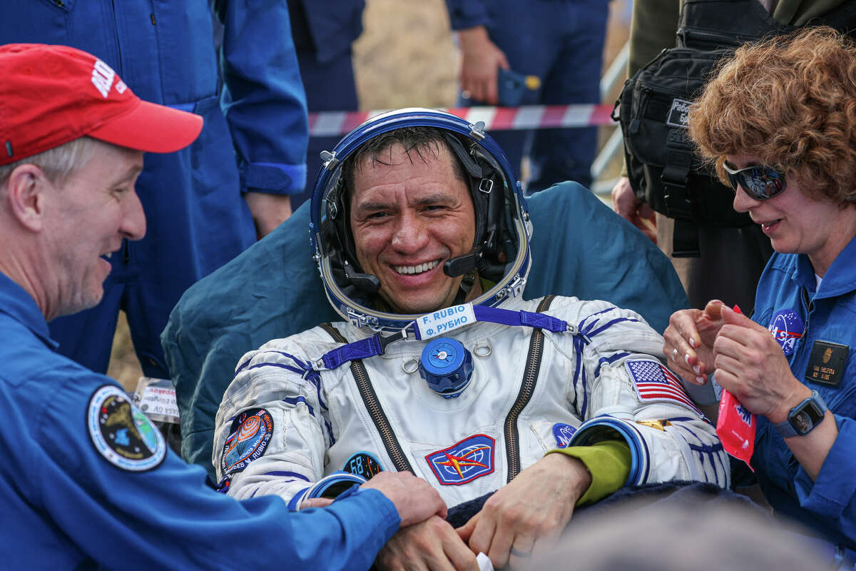 NASA astronaut Frank Rubio back on Earth after record 371 days
