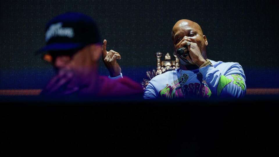 Too Short performs with Mount Westmore at the BottleRock Napa Valley music festival in Napa, Calif., on Saturday, May 28, 2022.