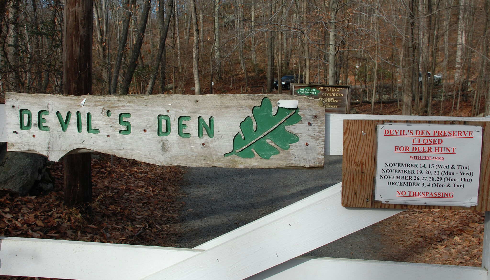 Fall victim rescued from Devils Den Preserve in Weston, officials say