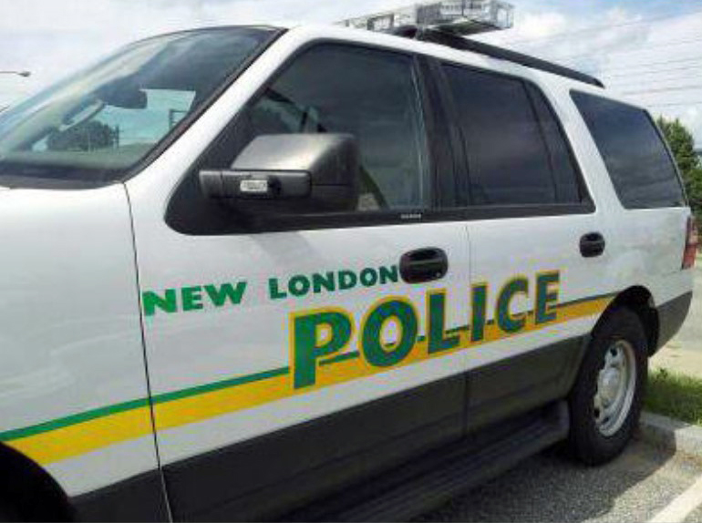 New London PD arrest juvenile at high school football game